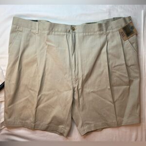 NWT, Natural‎ Elements Men’s Chino Khaki Shorts, Size 50